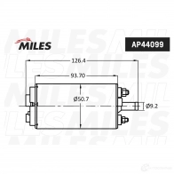 Топливный насос MILES K6OY KK AP44099 1420685129 - Изображение 2