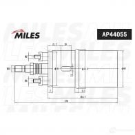 Топливный насос MILES 1420685478 AP44055 BVC9 S - Изображение 2