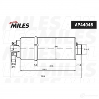 Топливный насос MILES AP44046 A5 5O6 1420685580 - Изображение 2
