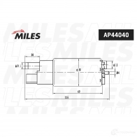 Топливный насос MILES 1420685630 6 WTP9XC AP44040 - Изображение 2