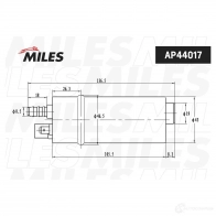 Топливный насос MILES IUI UMKV 1420685721 AP44017 - Изображение 2