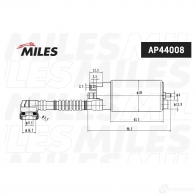 Топливный насос MILES 1420685735 U4DI JZ AP44008 - Изображение 2