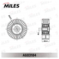 Натяжитель приводного ремня MILES AG03184 MN PJ0 1420614166 - Изображение 3