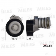 Натяжитель приводного ремня MILES 1420599077 AG00086 CJUF 1 - Изображение 2