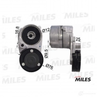 Натяжитель приводного ремня MILES 3 WD8JDJ 1420599105 AG00072 - Изображение 2