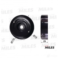 Натяжитель приводного ремня MILES F3 2GP AG03084 1420599083 - Изображение 2