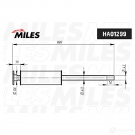 Предглушитель MILES 1438141128 HA01299 F7G DIX - Изображение 3
