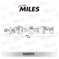 Приводной вал MILES 1420604281 7B7F PX GC02173 - Изображение 3