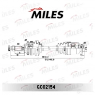 Приводной вал MILES GC02154 1420604273 OGD7 GUV - Изображение 4