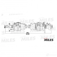 Приводной вал MILES GC02144 1420604263 EU3 AX - Изображение 3