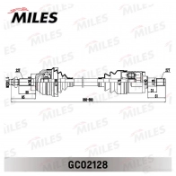 Приводной вал MILES X VMN3V GC02128 1420604257 - Изображение 3