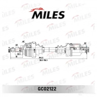 Приводной вал MILES 1420604251 GC02122 VTI F3ZN - Изображение 3