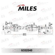Приводной вал MILES C ZXMM1 GC02040 1420604191 - Изображение 3