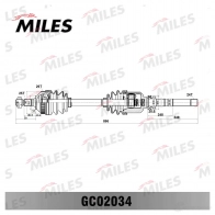 Приводной вал MILES GC02034 TC ODGH 1420604185