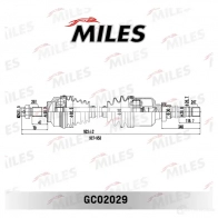 Приводной вал MILES SEAR P6 GC02029 1420604181 - Изображение 3