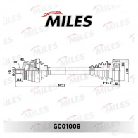 Приводной вал MILES C3Z 237Z GC01009 1420604039 - Изображение 3