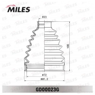Пыльник шруса MILES GY32 LT1 1438141265 GD00023G - Изображение 3