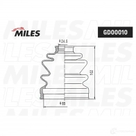 Пыльник шруса MILES ZWX7H 3 GD00010 1438141260 - Изображение 3