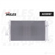 Радиатор кондиционера MILES 1420598801 XZ GKI ACCB187 - Изображение 2