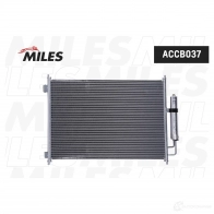 Радиатор кондиционера MILES 1420598736 O7ZB 9 ACCB037 - Изображение 2