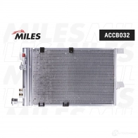Радиатор кондиционера MILES 1420598731 ACCB032 U 1O55U