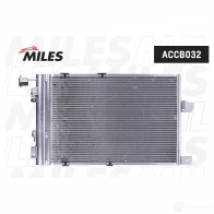 Радиатор кондиционера MILES 1420598731 ACCB032 U 1O55U - Изображение 2