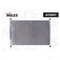 Радиатор кондиционера MILES 1420598726 ACCB027 H0PBQ X - Изображение 2