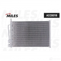 Радиатор кондиционера MILES 1420598717 3YR X13 ACCB018 - Изображение 2