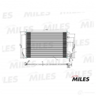 Радиатор кондиционера MILES 1420598714 0H VLBO ACCB015 - Изображение 3
