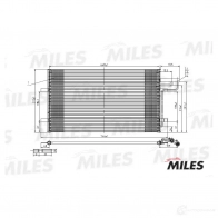 Радиатор кондиционера MILES ACCB000 ELPVR GB 1420598699 - Изображение 3