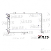 Радиатор охлаждения двигателя MILES ACRM483 7KZX 0Q 1420599239 - Изображение 3