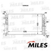 Радиатор охлаждения двигателя MILES 1436966048 ACRM200 1 2FGV - Изображение 3