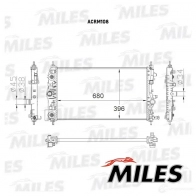 Радиатор охлаждения двигателя MILES 1420605180 SHVKD 1 ACRM108 - Изображение 3