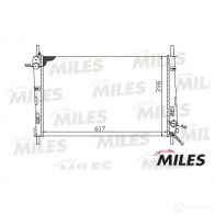 Радиатор охлаждения двигателя MILES ACRM078 KCJ WO8R 1420599190 - Изображение 3