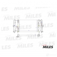 Радиатор охлаждения двигателя MILES 1420599188 4 A58016 ACRM070 - Изображение 3
