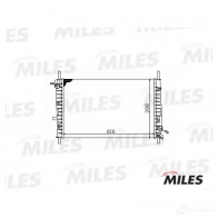 Радиатор охлаждения двигателя MILES S YOZQAJ 1420599178 ACRM045 - Изображение 3