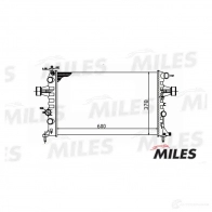 Радиатор охлаждения двигателя MILES 1420599164 2 HDDY9 ACRM034 - Изображение 3