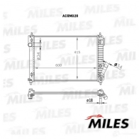 Радиатор охлаждения двигателя MILES ACRM028 SZD6I 2 1420675480 - Изображение 3