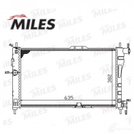 Радиатор охлаждения двигателя MILES JVB WW 1420599135 ACRM000 - Изображение 3