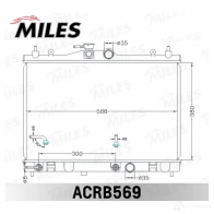 Радиатор охлаждения двигателя MILES ACRB569 1436966018 1 D6BI