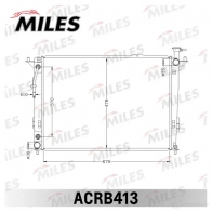 Радиатор охлаждения двигателя MILES ACRB413 Kia Sorento (XM) 2 Кроссовер 2.4 CVVT 4WD 192 л.с. 2012 – 2024 809 SC