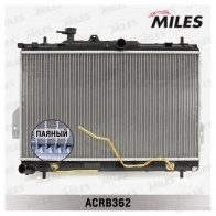 Радиатор охлаждения двигателя MILES ZU YUM Hyundai Matrix (FC) 1 Минивэн 1.5 CRDi 82 л.с. 2001 – 2010 ACRB362
