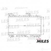 Радиатор охлаждения двигателя MILES ACRB357 M82 P09 1420599101 - Изображение 3