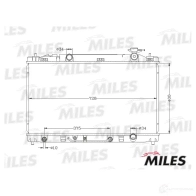 Радиатор охлаждения двигателя MILES ACRB355 1420599093 MFJH L - Изображение 3