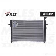 Радиатор охлаждения двигателя MILES IG76 Y 1420599089 ACRB352