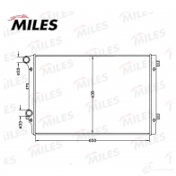 Радиатор охлаждения двигателя MILES ACRB338 1420599080 BL86 U5Q - Изображение 3