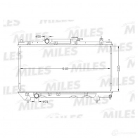 Радиатор охлаждения двигателя MILES ACRB337 X 7QOX 1420599079 - Изображение 3