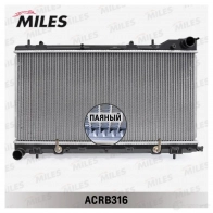 Радиатор охлаждения двигателя MILES S1 78W 1438141280 ACRB316