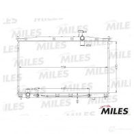 Радиатор охлаждения двигателя MILES OJ3U 5R 1420599039 ACRB205 - Изображение 3