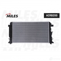 Радиатор охлаждения двигателя MILES 1420599037 ACRB200 R VMEUSH - Изображение 2